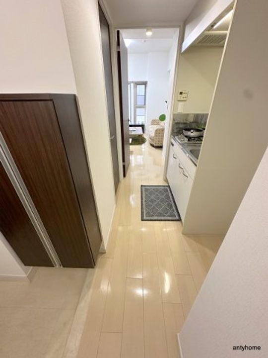 アーデン京町堀イーストの玄関