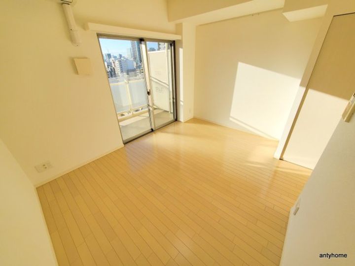 レジディア谷町の寝室