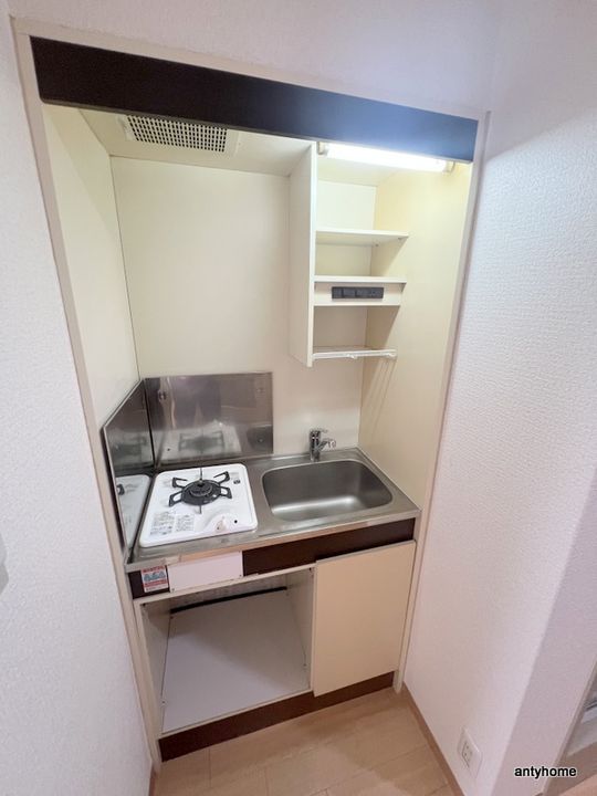 大阪府大阪市城東区野江1丁目(マンション)の賃貸物件のキッチン