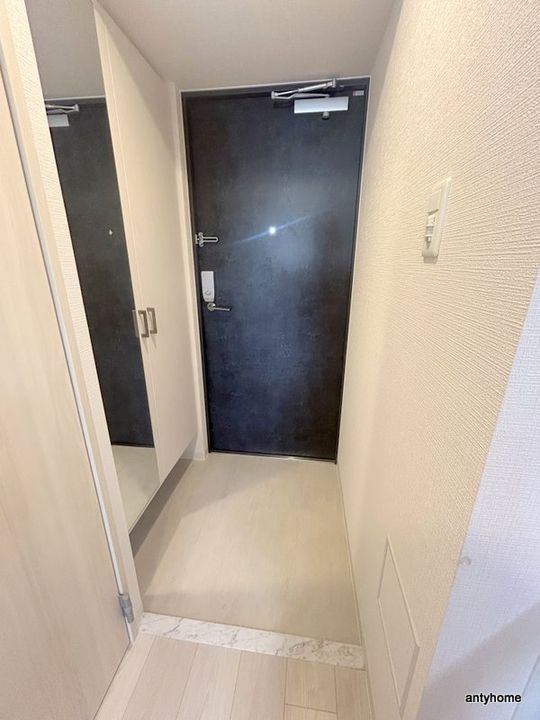 エスリード難波AGREAの玄関