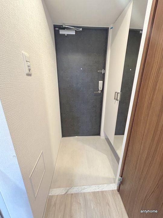 エスリード難波AGREAの玄関