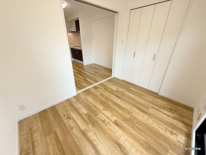 オルフェア都島の寝室