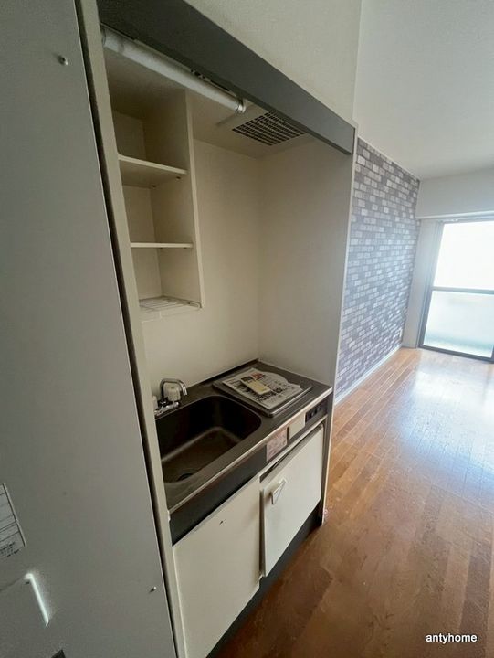 大阪府大阪市東淀川区小松1丁目(マンション)の賃貸物件のキッチン