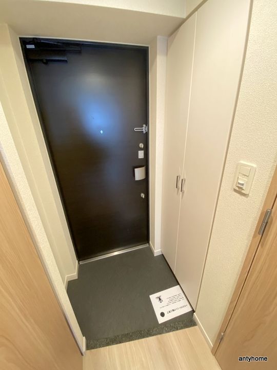 プレサンス大阪城公園ネクサスの玄関