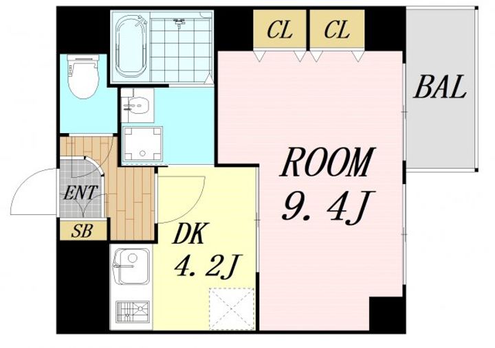 willDo堺筋本町の間取り