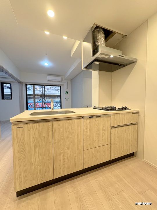 大阪府大阪市北区大淀中5丁目(マンション)の賃貸物件のキッチン