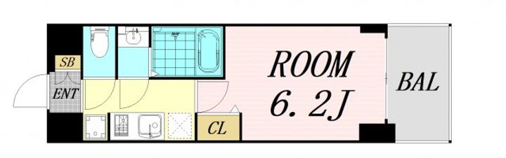 プレサンス福島ミッドエルの間取り