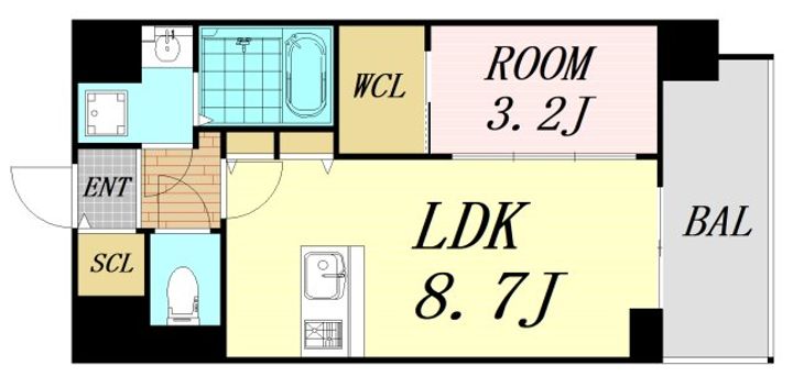 エスリードレジデンス梅田クラスシティの間取り