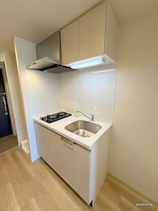 大阪府大阪市城東区東中浜9丁目(マンション)の賃貸物件のキッチン