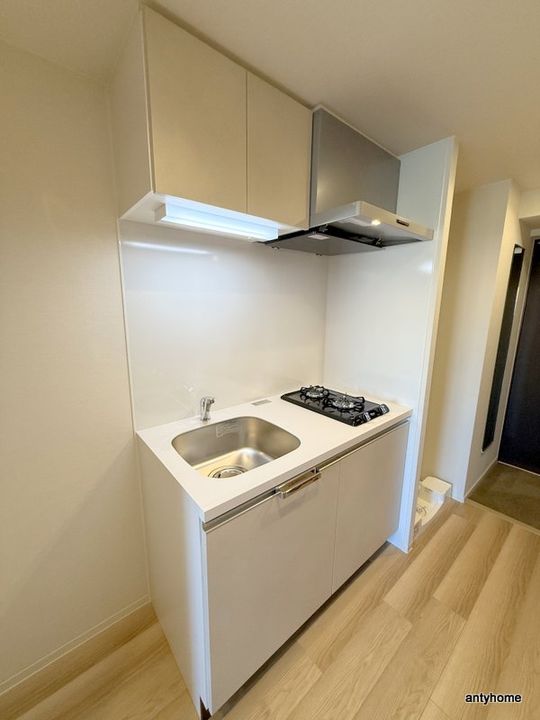 大阪府大阪市城東区東中浜9丁目(マンション)の賃貸物件のキッチン