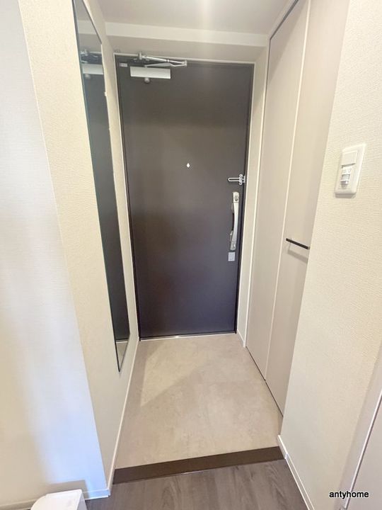 プレサンス深江橋ラヴィゲートの玄関