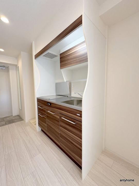 大阪府大阪市浪速区日本橋東1丁目(マンション)の賃貸物件のキッチン