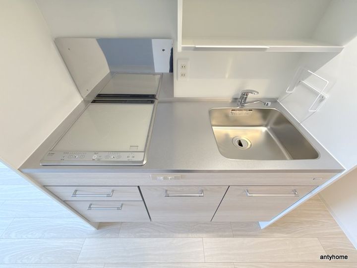 大阪府大阪市浪速区日本橋東1丁目(マンション)の賃貸物件のキッチン