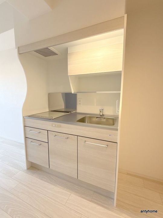 大阪府大阪市浪速区日本橋東1丁目(マンション)の賃貸物件のキッチン