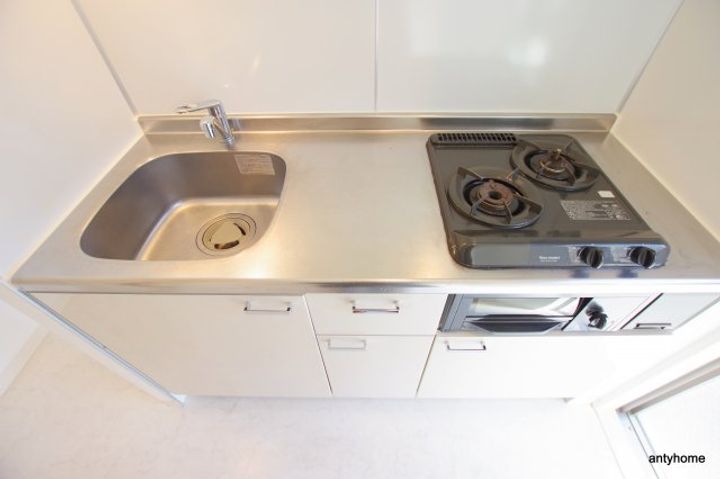 大阪府大阪市淀川区新高4丁目(マンション)の賃貸物件のキッチン