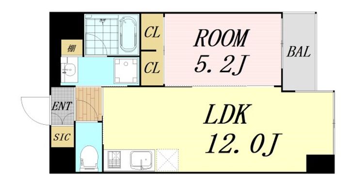 プレジオ長田の間取り
