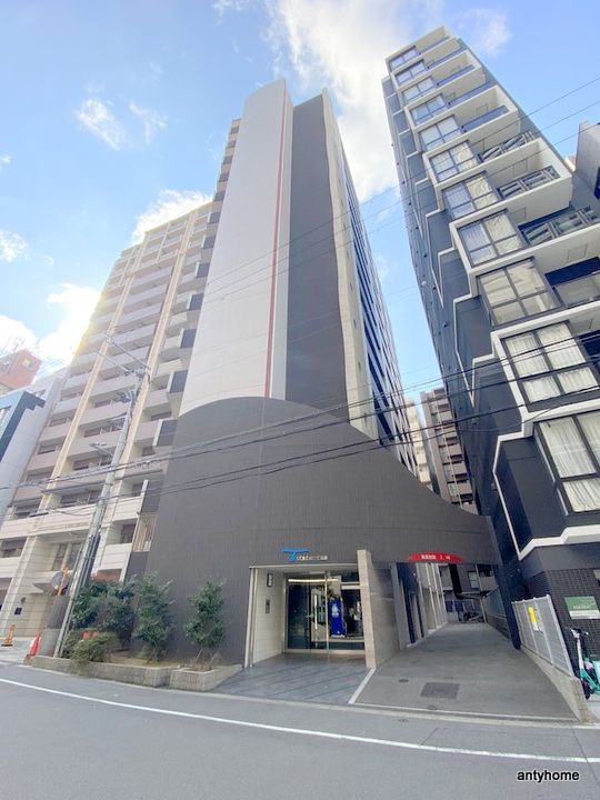 大阪府大阪市中央区東高麗橋(マンション)の賃貸物件の外観