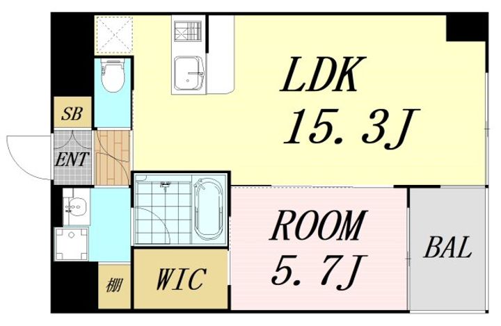 プレジオ長田の間取り