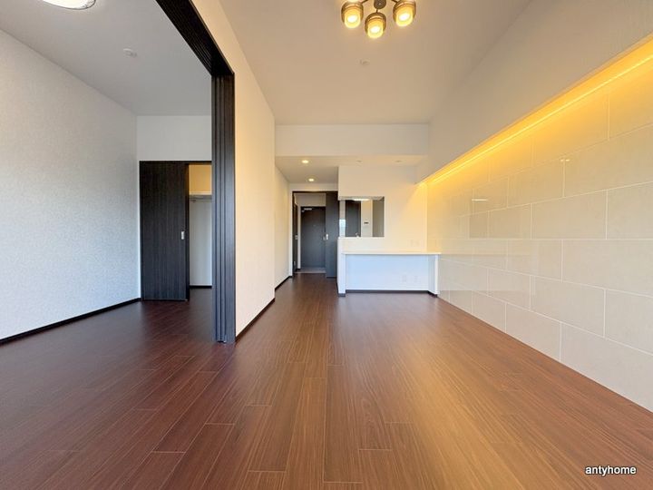 大阪府大阪市淀川区新高2丁目(マンション)の賃貸物件の居間