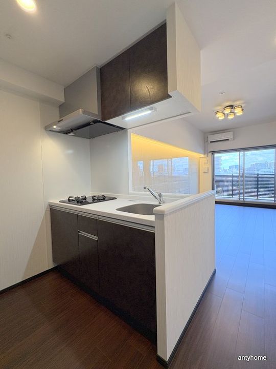 大阪府大阪市淀川区新高2丁目(マンション)の賃貸物件のキッチン