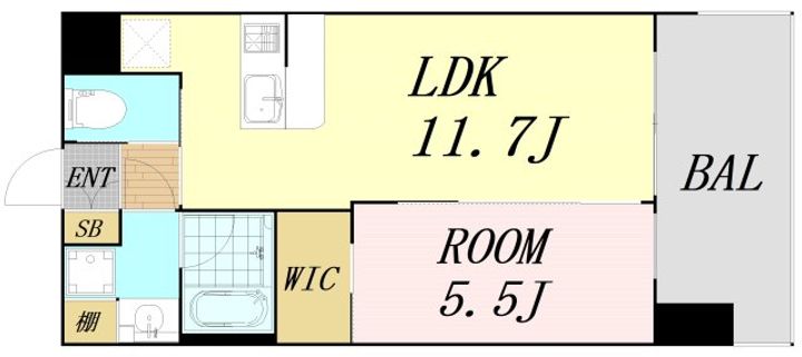プレジオ三国EUROの間取り