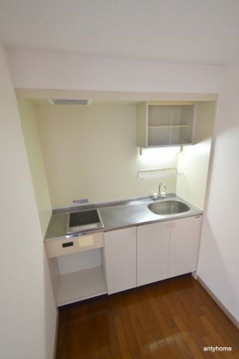 大阪府吹田市江坂町5丁目(マンション)の賃貸物件のキッチン