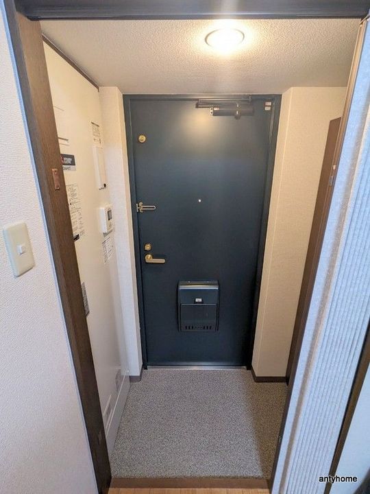 大阪府吹田市金田町(マンション)の賃貸物件の玄関