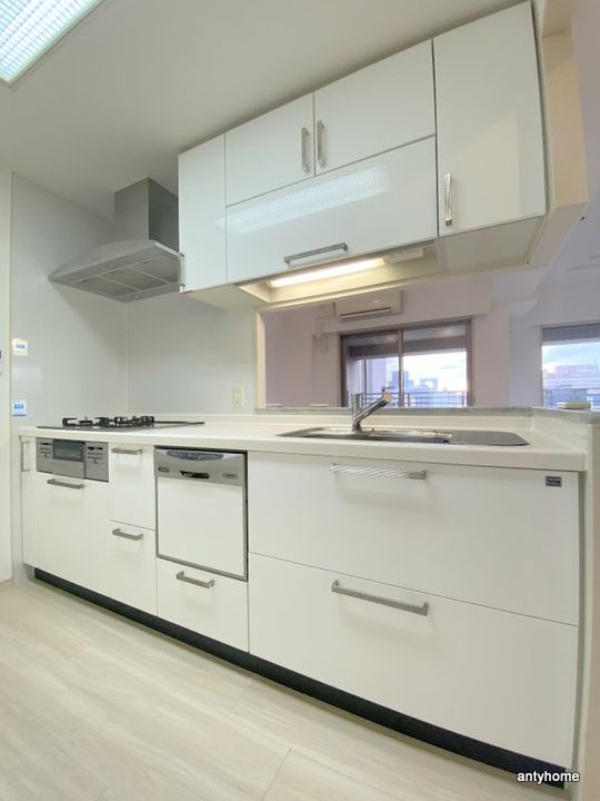 大阪府大阪市中央区高津2丁目(マンション)の賃貸物件のキッチン