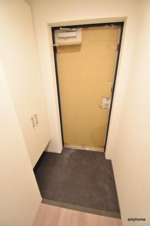 セレニテ西中島アリア弐番館の玄関