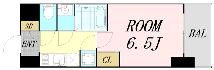 ベイサイドパークOSAKAノースレジデンシスの間取り