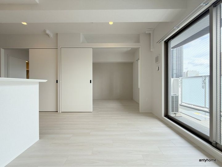 大阪府大阪市中央区瓦町2丁目(マンション)の賃貸物件の居間