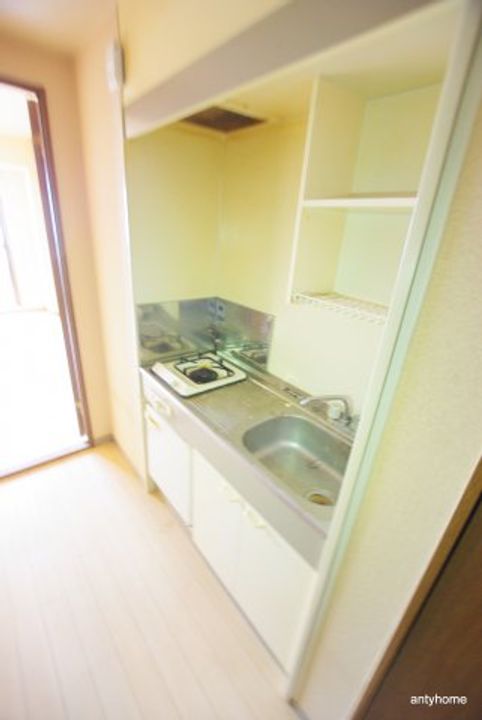 大阪府大阪市東淀川区東淡路5丁目(マンション)の賃貸物件のキッチン