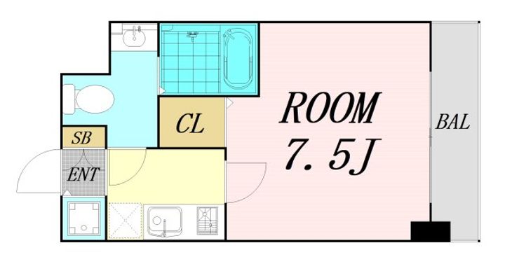 SERENiTE日本橋SUDの間取り