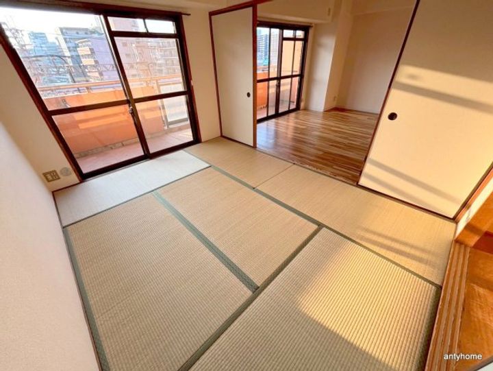 ライオンズシティ難波南の寝室