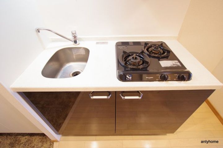 大阪府大阪市福島区吉野4丁目(マンション)の賃貸物件のキッチン