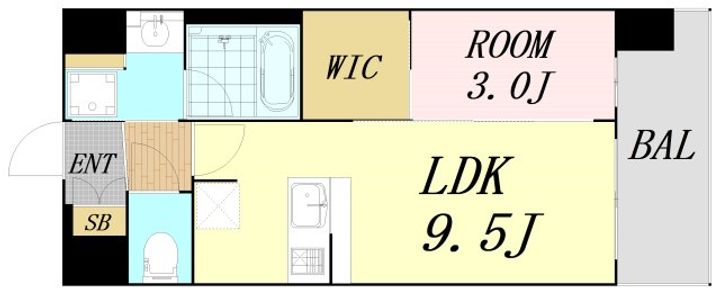 コンフォリア・リヴ新大阪西宮原ソルテラスの間取り