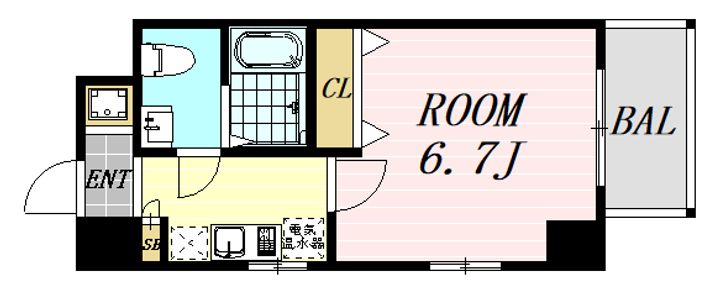 ラ・フォーレ野江内代2の間取り