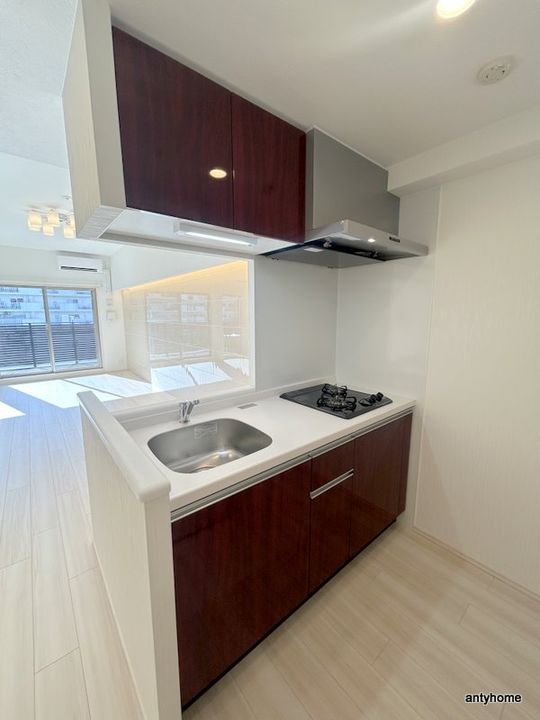 大阪府大阪市北区中崎西4丁目(マンション)の賃貸物件のキッチン