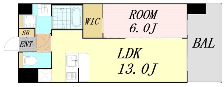 プレジオ梅田の間取り