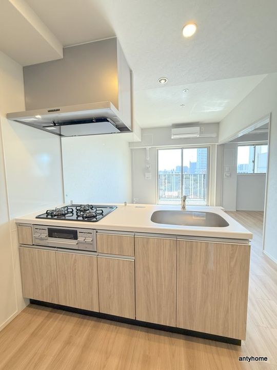 大阪府大阪市城東区関目3丁目(マンション)の賃貸物件のキッチン