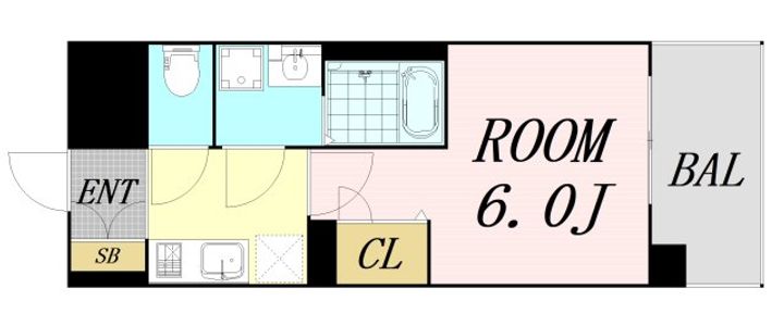 大阪府大阪市淀川区加島4丁目(マンション)の賃貸物件の間取り