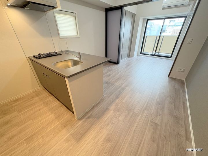 大阪府大阪市北区曾根崎新地2丁目(マンション)の賃貸物件の居間