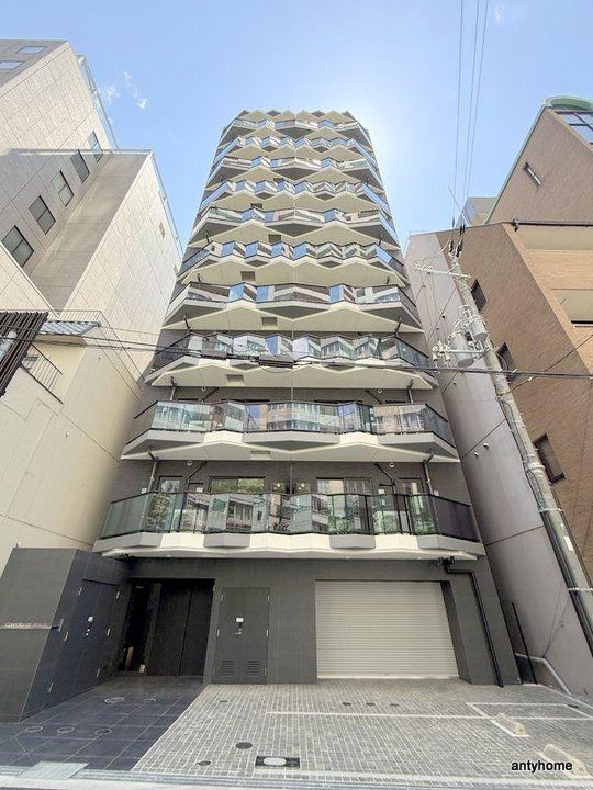 大阪府大阪市中央区北新町(マンション)の賃貸物件の外観