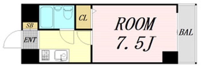 大桐ハイツ北の間取り