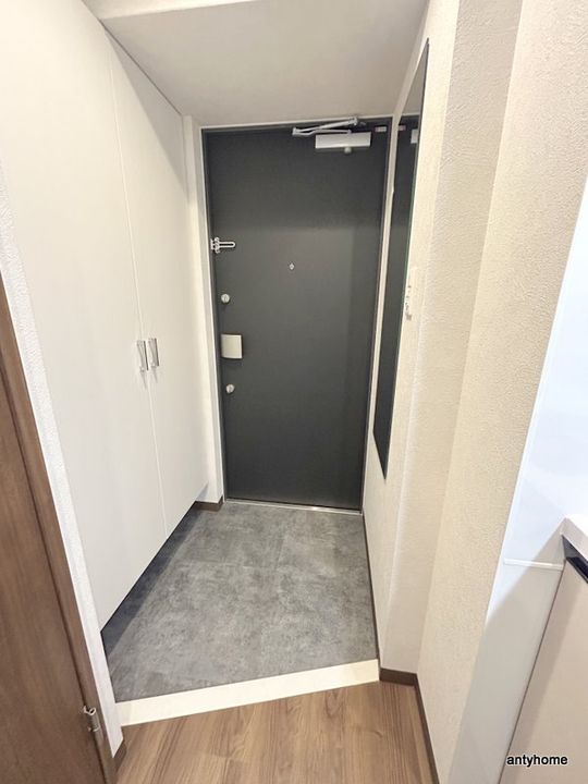 大阪府吹田市岸部南1丁目(マンション)の賃貸物件の玄関