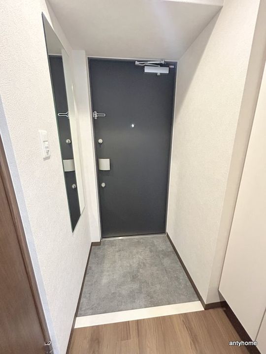 大阪府吹田市岸部南1丁目(マンション)の賃貸物件の玄関