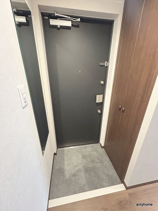 大阪府吹田市岸部南1丁目(マンション)の賃貸物件の玄関