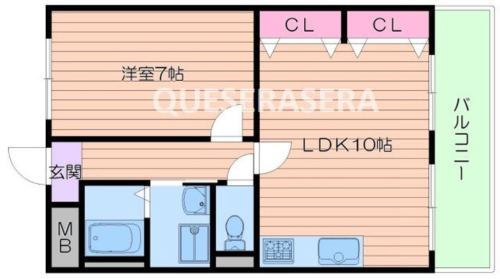 カサ・プリマヴェーラの間取り