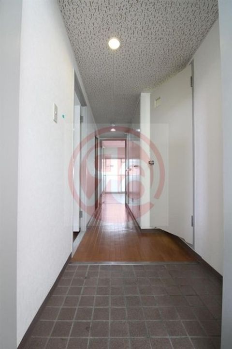 ルミエール夕陽丘の玄関