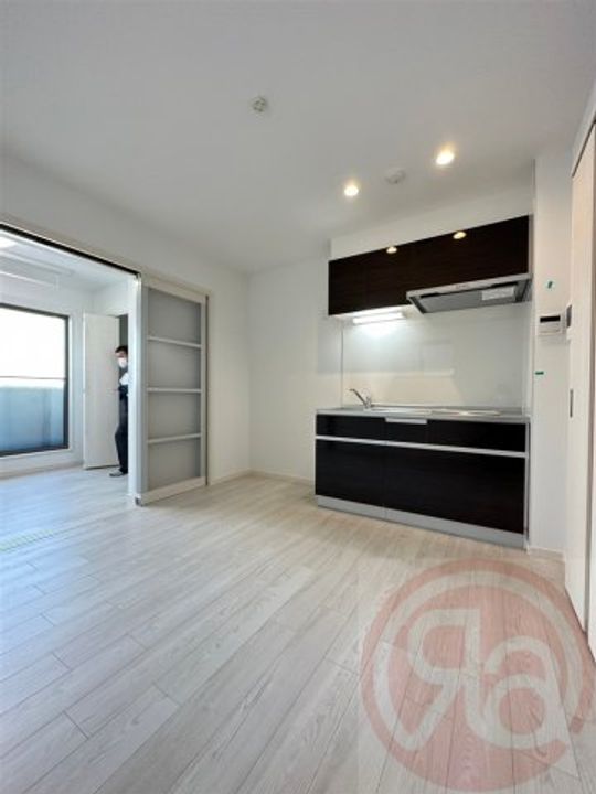 QUEEN'S COURT住吉長居の居間